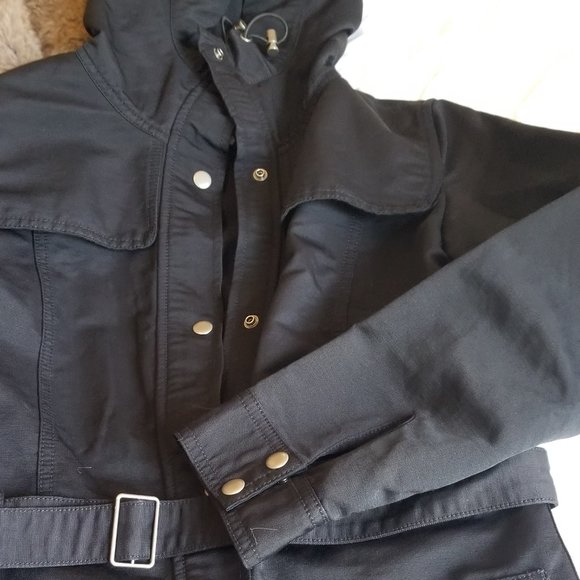 2/$68๐3/$81 J.Crew Hooded Trench Coat - Picture 8 of 8